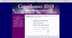 Desktop Screenshot of capodanno2013.net
