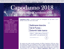 Tablet Screenshot of capodanno2013.net